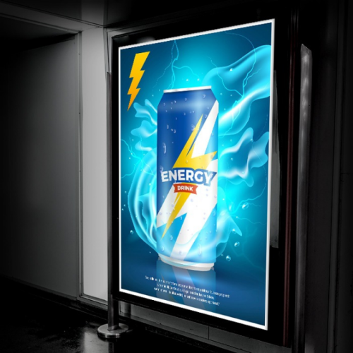 Affiche backlight