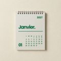 Calendrier publicitaire &agrave; spirale