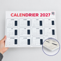 Calendrier publicitaire rigide