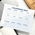 Calendrier publicitaire souple