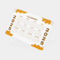 Calendrier publicitaire souple