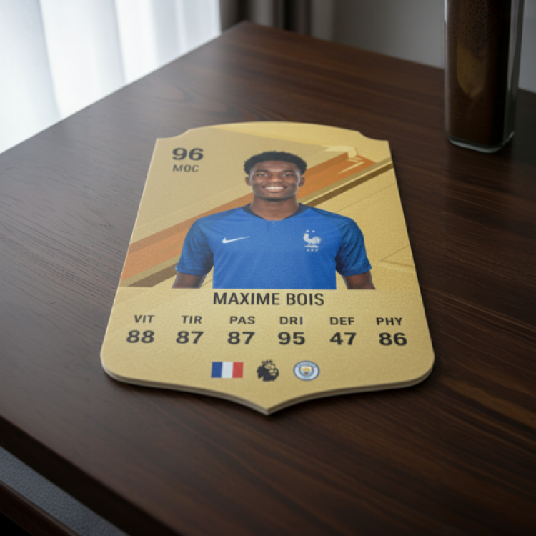 Carte FUT personnalis&eacute;e