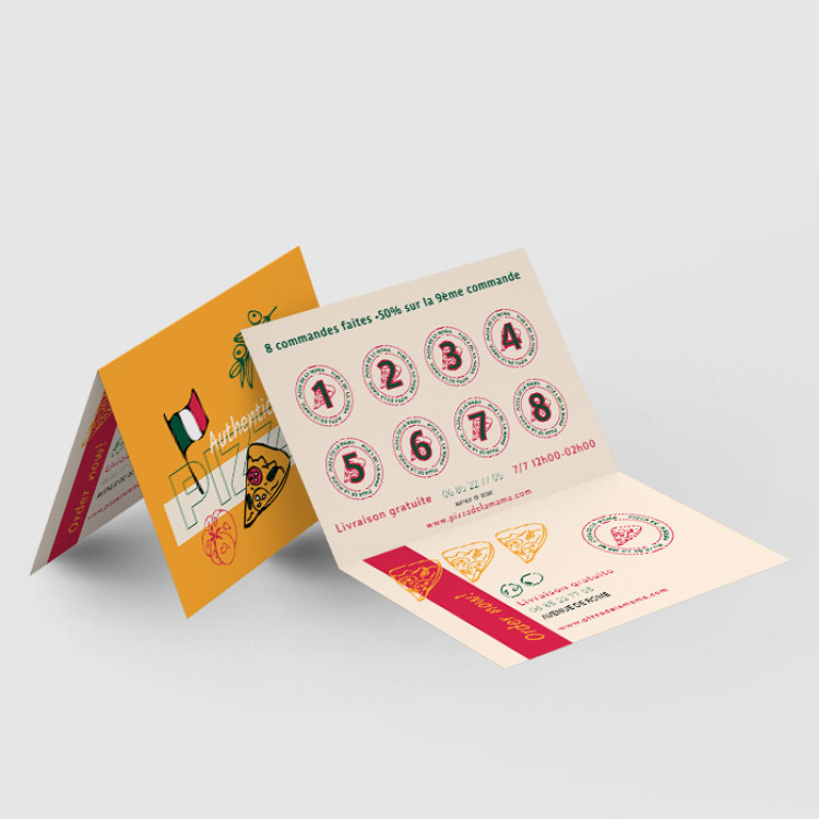 Cartes de Fidélité Double