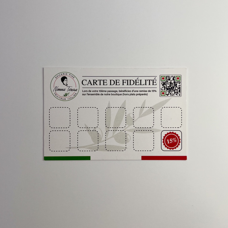 Cartes de Fidélité Standard