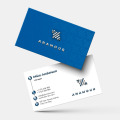 Cartes de visite avec Vernis Sélectif (Carré : 5,5x5,5cm)