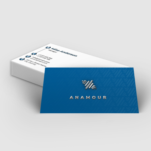 Cartes de <br>visite avec Vernis Sélectif