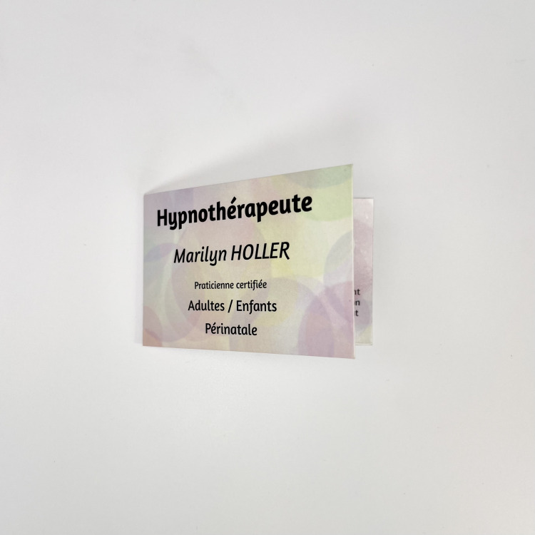 Cartes de visite & Bureau 2 Volets