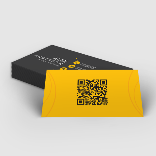 Cartes de <br>visite QR CODE