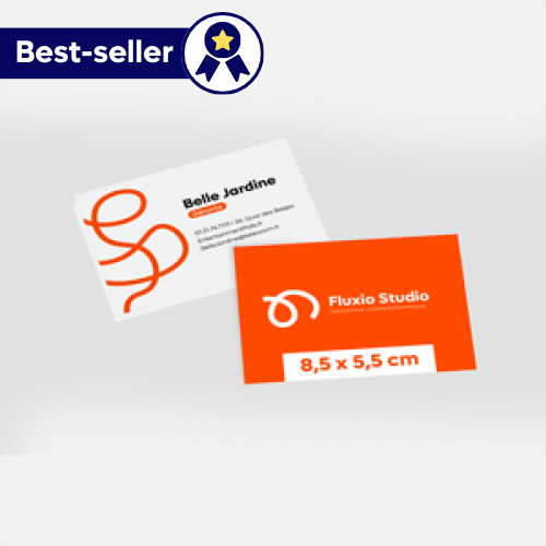 Cartes de visite standard Standard  85x55cm