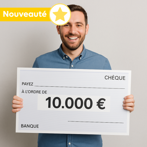 Chèque géant