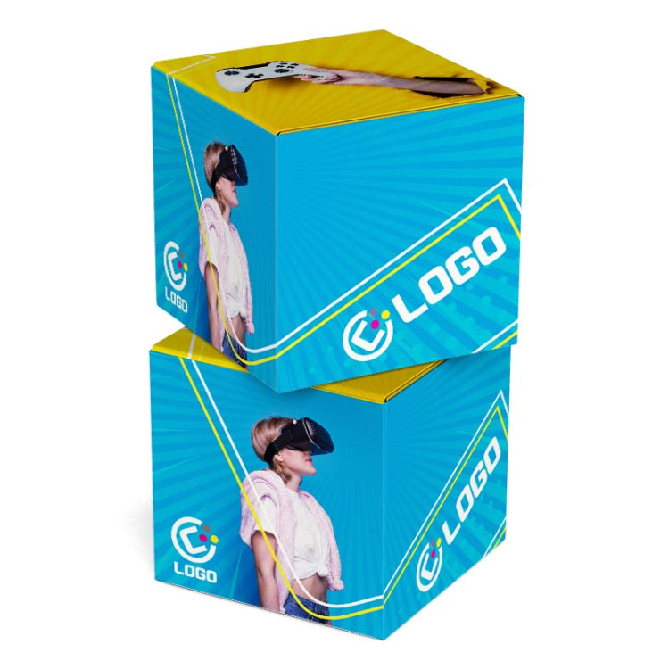 Cube en carton personnalisé