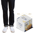 Cube en carton personnalisé
