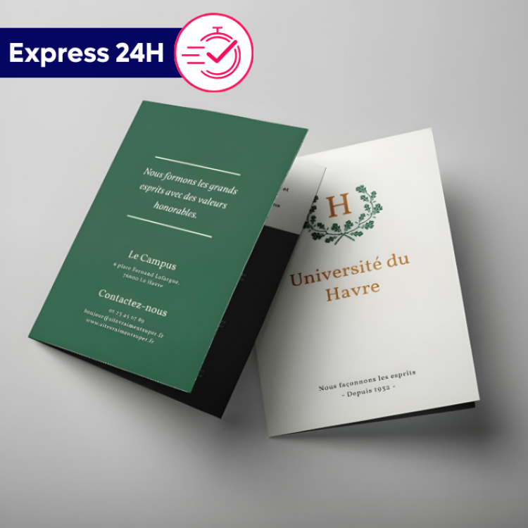 Dépliants/Plaquettes Express 24H