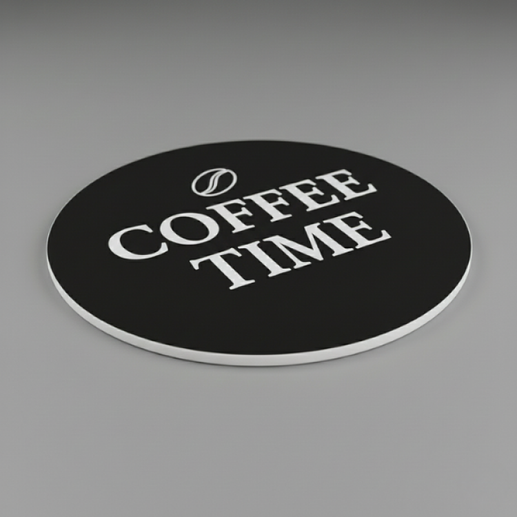 Dessous de verre personnalis&eacute;