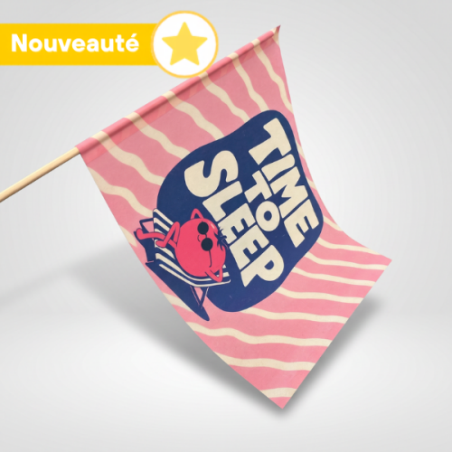 Drapeau à main personnalisé