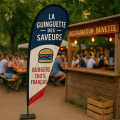 Drapeau Voile Beach Flag