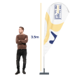 Drapeau Voile Beach Flag