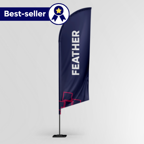 Drapeau Voile Plume