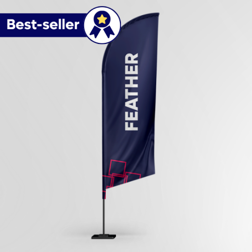 Drapeau Voile Plume