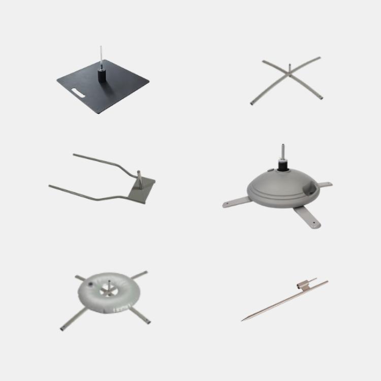 Embases pour Drapeau