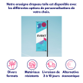 Enseigne drapeau toile