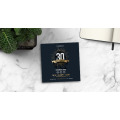 Flyers avec dorure 15x15cm