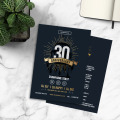 Flyers avec dorure A5