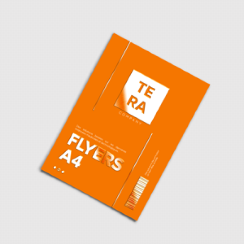 Flyers avec Vernis Sélectif 3D A4