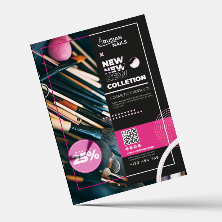 Flyers avec Vernis Sélectif A6