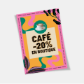 Flyers en papier recyclé A3