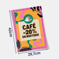 Flyers en papier recyclé A3