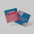 Flyers papier luxe 10x10cm