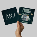Flyers papier luxe 15x15cm