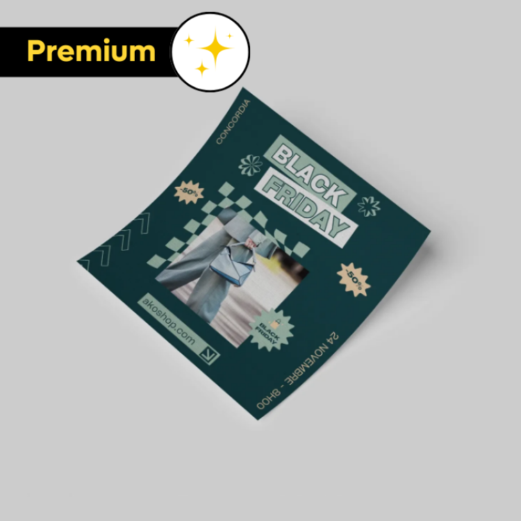Flyers papier luxe 15x15cm