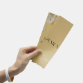 Flyers papier luxe 5x15cm