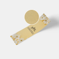 Flyers papier luxe 5x15cm