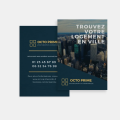 Flyers papier luxe A3
