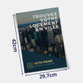 Flyers papier luxe A3