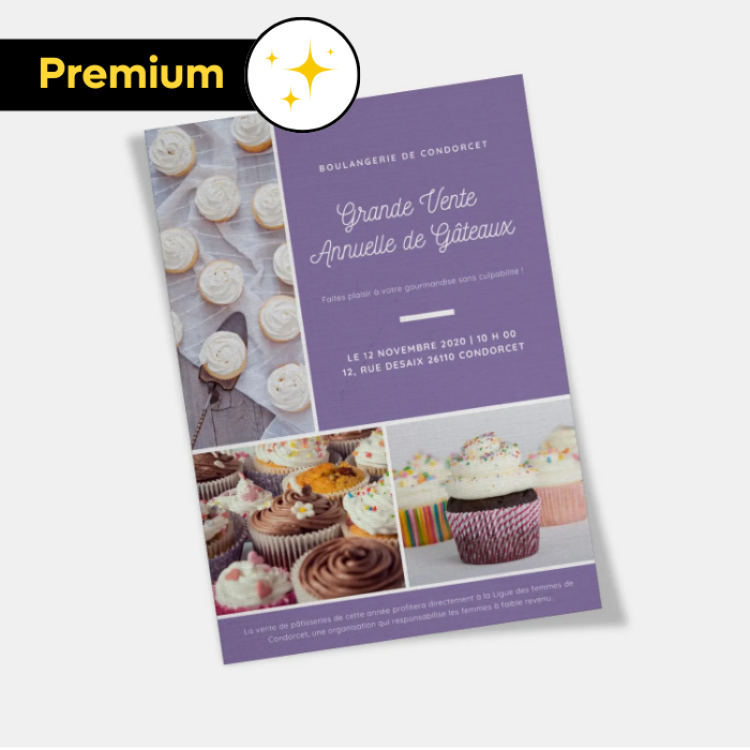 Flyers papier luxe A4