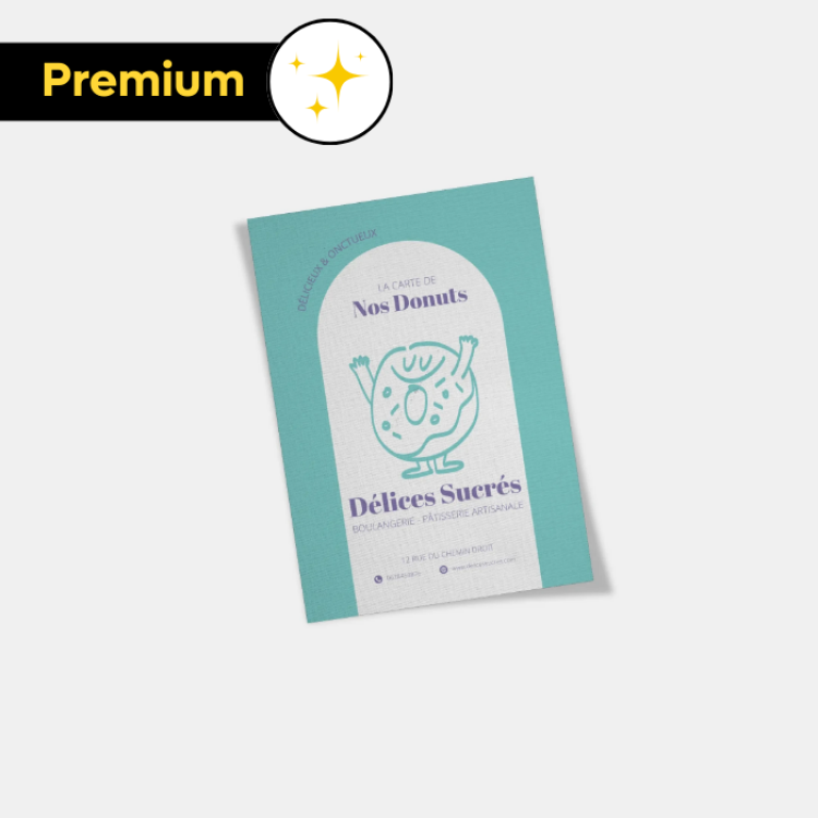 Flyers papier luxe A6