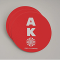 Flyers ronds 8cm