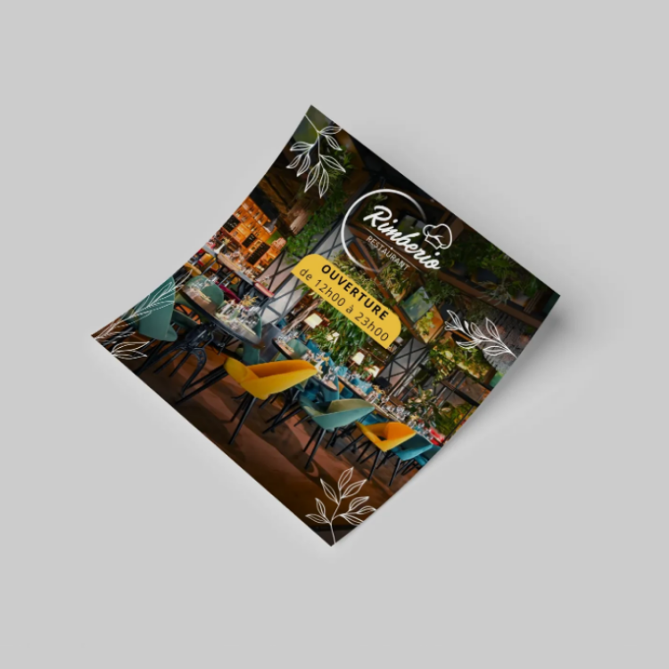 Flyers Standard 20x20cm