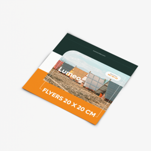Flyers Standard 20x20cm