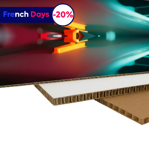 Impression sur carton