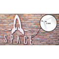 Logo et lettrage en plexiglass
