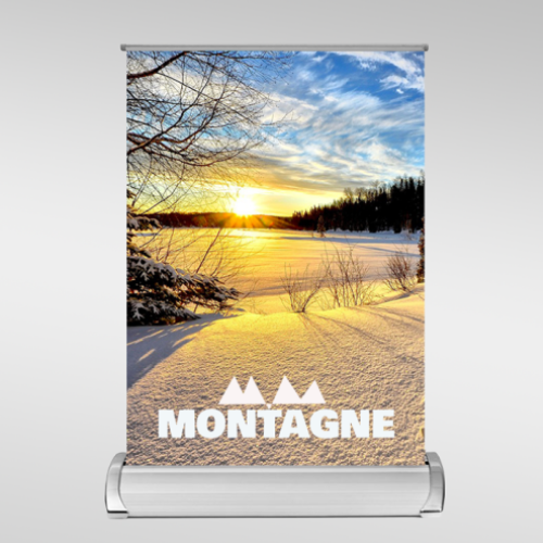 Mini Roll up A3 de comptoir