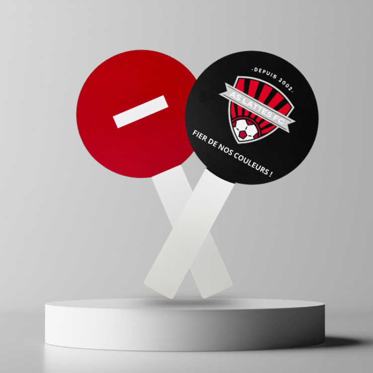 Panneau &agrave; main