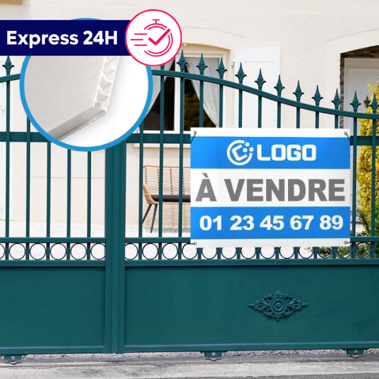 Panneau Immobilier Express 24H