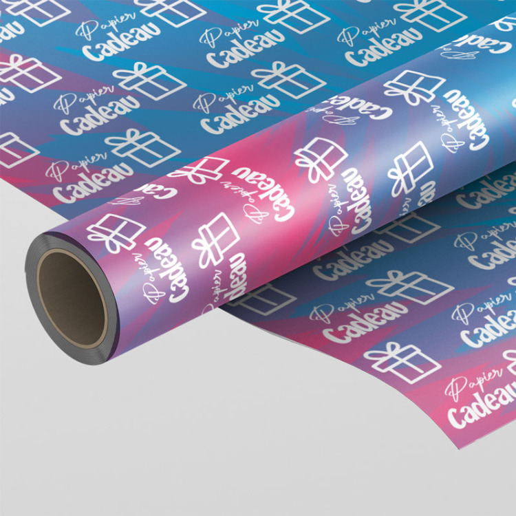 Papier cadeau personnalisé