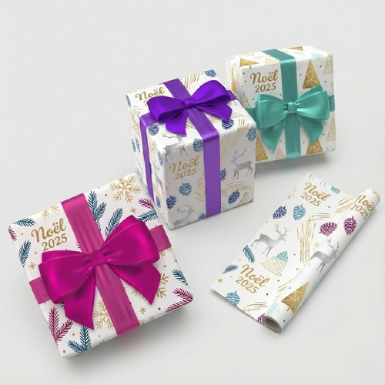 Papier cadeau personnalis&eacute;